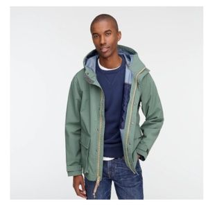 j crew waterproof jacket